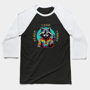 Rocky Racoon Raver Baseball T-Shirt